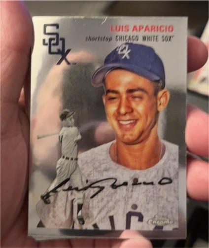 2023 Topps Chrome Platinum Anniversary #468 Luis Aparicio — front