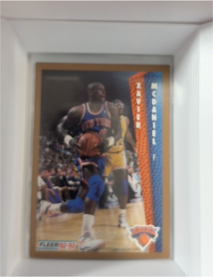 1992-93 Fleer #153 Xavier McDaniel — front
