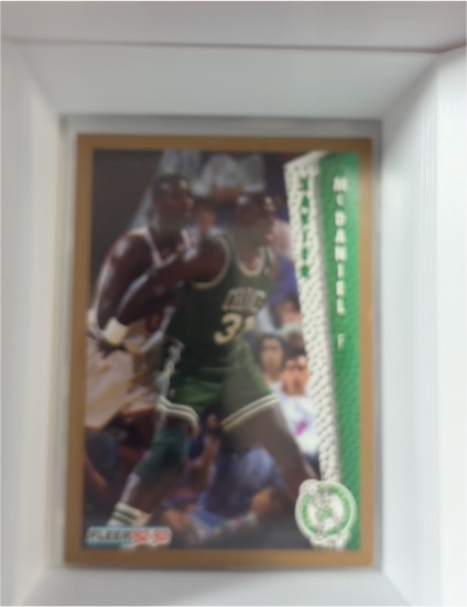 1992-93 Fleer #307 Xavier McDaniel — front
