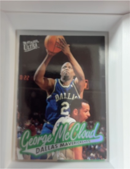 1996-97 Fleer Ultra #27 George McCloud — front