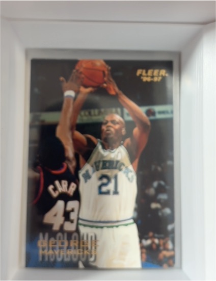 1996-97 Fleer #24 George McCloud — front