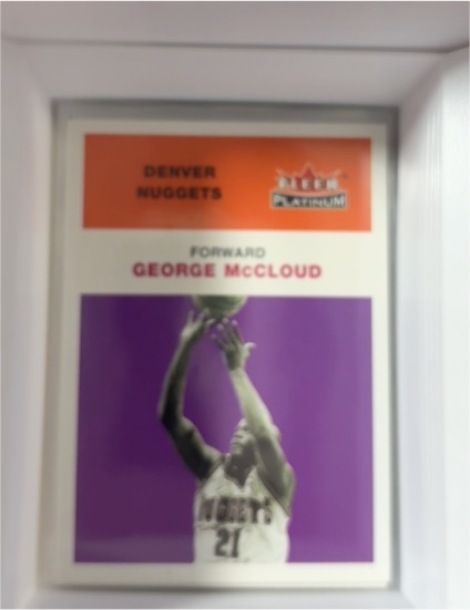 2001-02 Fleer Platinum #161 George McCloud — front
