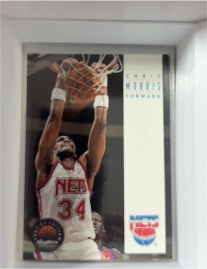 1993-94 SkyBox Premium #123 Chris Morris — front