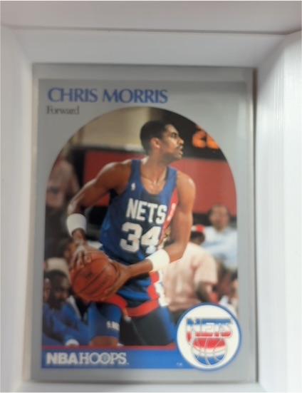 1990-91 NBA Hoops #200 Chris Morris — front