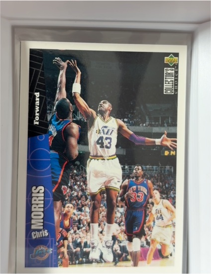 1996-97 Upper Deck Collector's Choice #153 Chris Morris — front