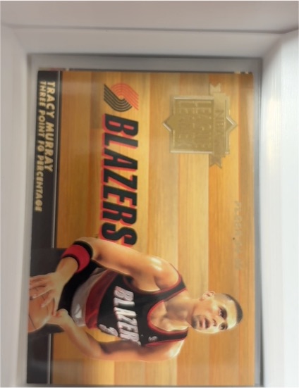 1994-95 Fleer #3 Tracy Murray NBA League Leaders — front