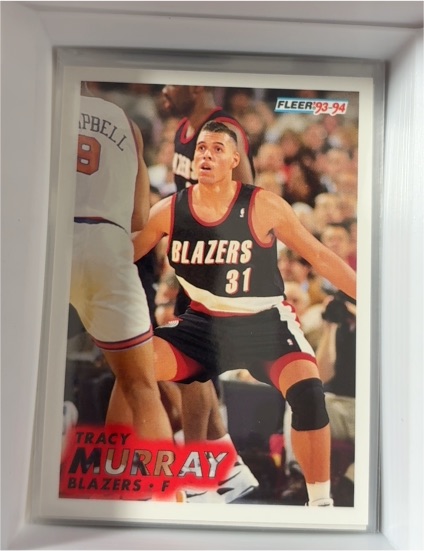 1993-94 Fleer #364 Tracy Murray — front