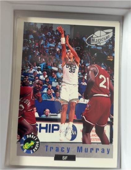 1992 Classic Draft Picks #41 Tracy Murray — front