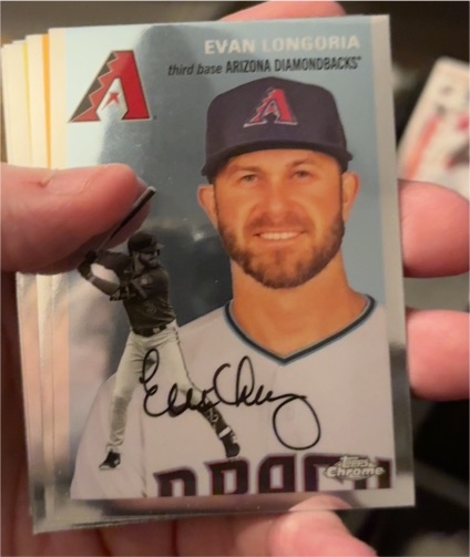 2023 Topps Chrome Platinum Anniversary #331 Evan Longoria — front