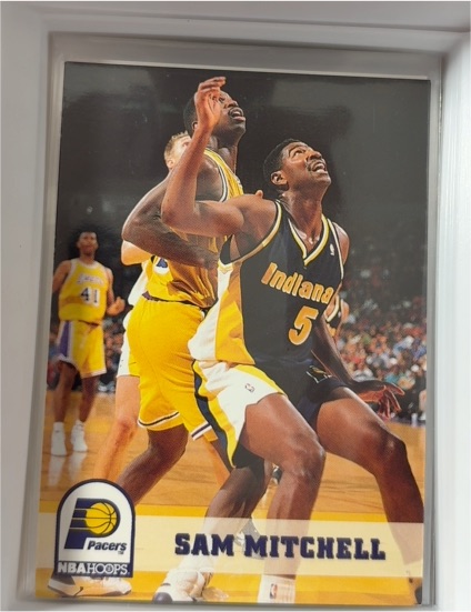 1993-94 NBA Hoops #88 Sam Mitchell — front
