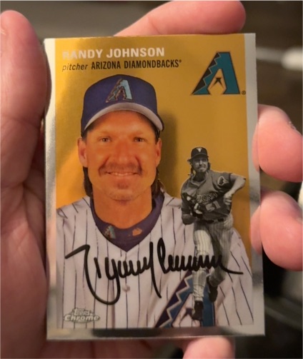 2023 Topps Chrome Platinum Anniversary #372 Randy Johnson — front