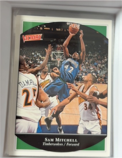 1999-00 Upper Deck Victory #154 Sam Mitchell — front