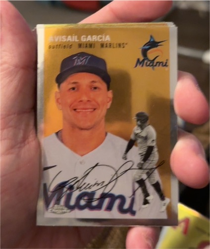 2023 Topps Chrome Platinum Anniversary #255 Avisail Garcia — front