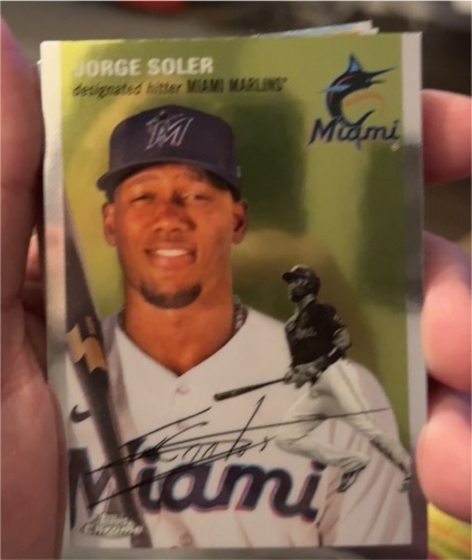 2023 Topps Chrome Platinum Anniversary #296 Jorge Soler — front
