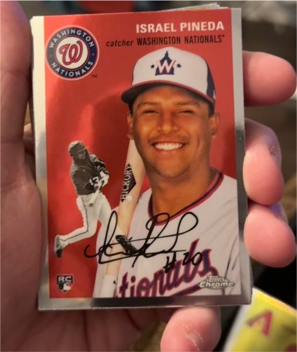 2023 Topps Chrome Platinum Anniversary #153 Israel Pineda — front