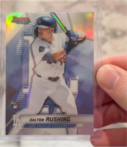 2025 Bowman's Best #33 Dalton Rushing — front