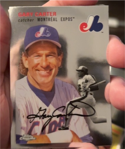 2023 Topps Chrome Platinum Anniversary #487 Gary Carter — front