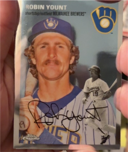 2023 Topps Chrome Platinum Anniversary #453 Robin Yount Milwaukee Brewers — front