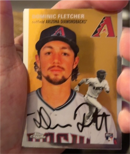 2023 Topps Chrome Platinum Anniversary #106 Dominic Fletcher — front