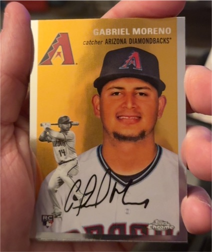 2023 Topps Chrome Platinum #9 Gabriel Moreno — front