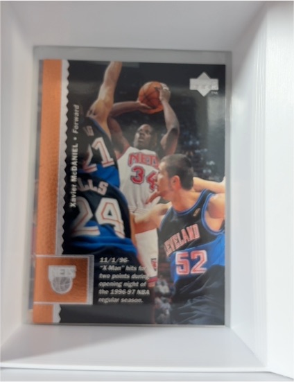 1996-97 Upper Deck #11 Xavier McDaniel — front