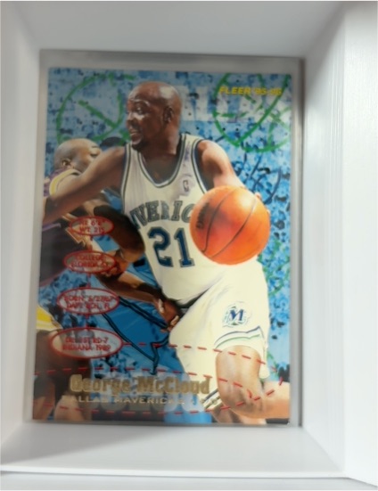 1995-96 Fleer #38 George McCloud — front