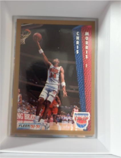 1992-93 Fleer #146 Chris Morris — front