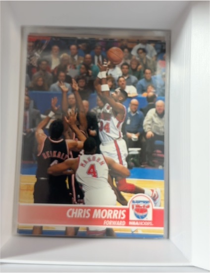 1994-95 Hoops #136 Chris Morris New Jersey Nets — front