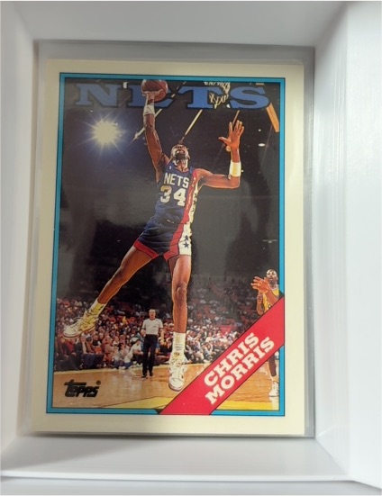 1992-93 Topps Archives #108 Chris Morris New Jersey Nets — front
