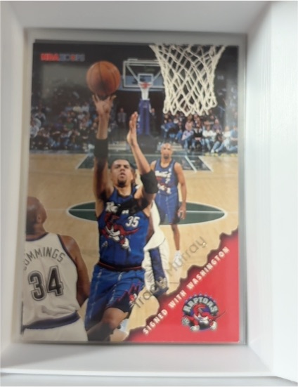 1996-97 Hoops #152 Tracy Murray Washington Bullets — front