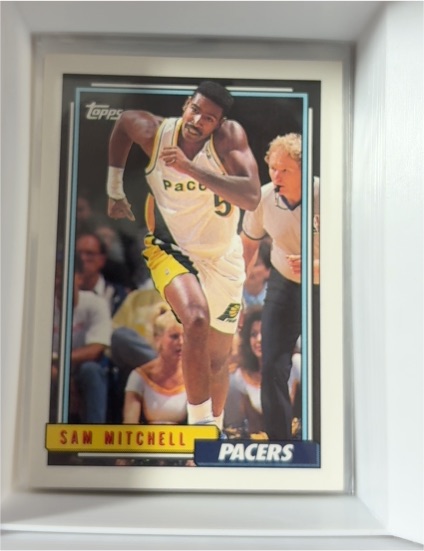 1992-93 Topps #249 Sam Mitchell — front