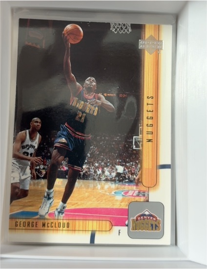 2001-02 Upper Deck #267 George McCloud — front