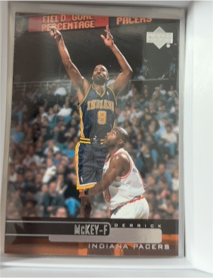 1999-00 Upper Deck #230 Derrick McKey — front