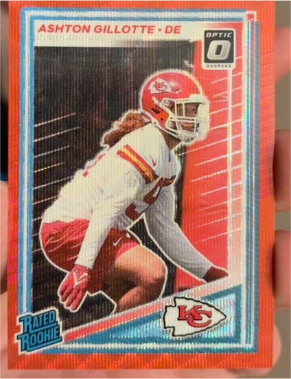 2025 Donruss Optic #353 Ashton Gillotte — front