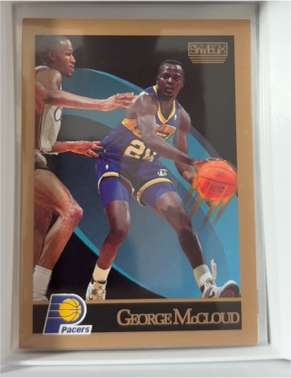 1990-91 SkyBox #116 George McCloud — front