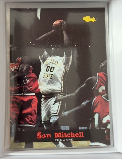 1994 Classic Draft #80 Sam Mitchell Cleveland State Vikings — front