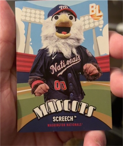 2024 Topps Big League Mascots #M-27 Screech Washington Nationals — front