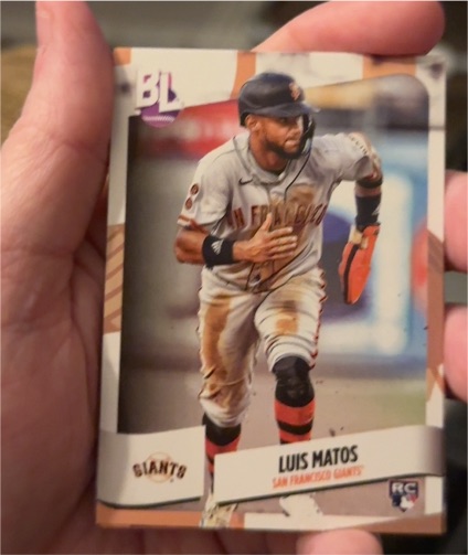 2024 Topps Big League #187 Luis Matos — front