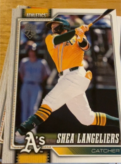 2026 Topps Series 1 #305 Shea Langeliers — front