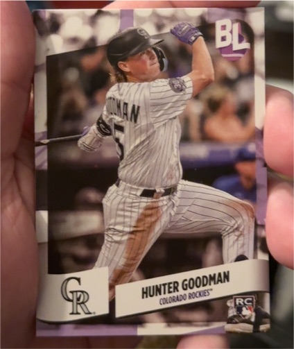 2024 Topps Big League #80 Hunter Goodman — front