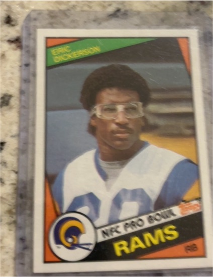 1984 Topps #280 Eric Dickerson — front