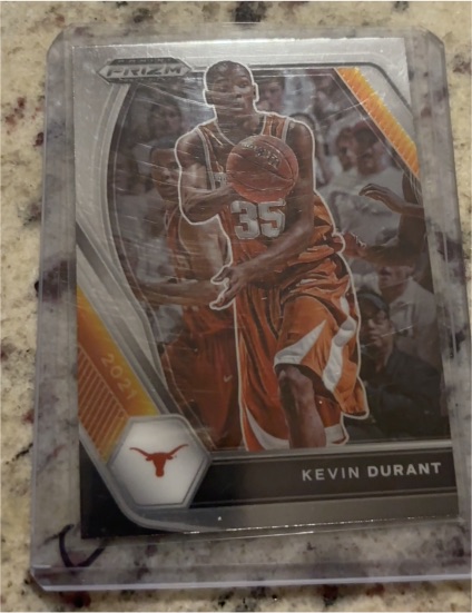 2021-22 Panini Prizm Draft Picks #52 Kevin Durant Texas Longhorns — front