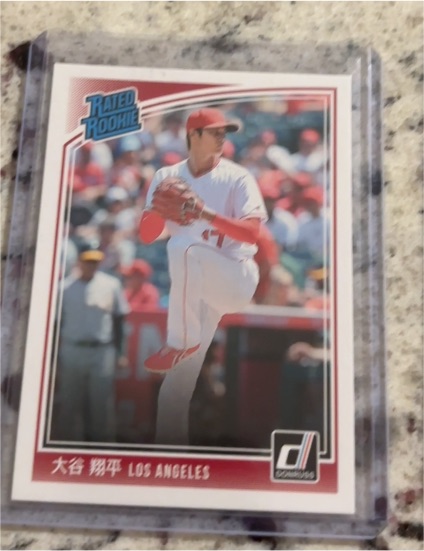 2018 Donruss Rated Rookie #281 Shohei Ohtani — front