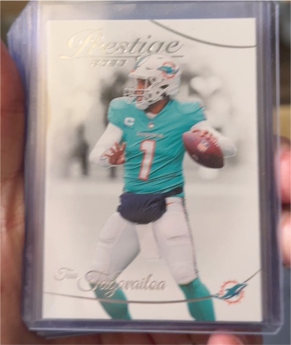 2023 Panini Prestige #185 Tua Tagovailoa — front