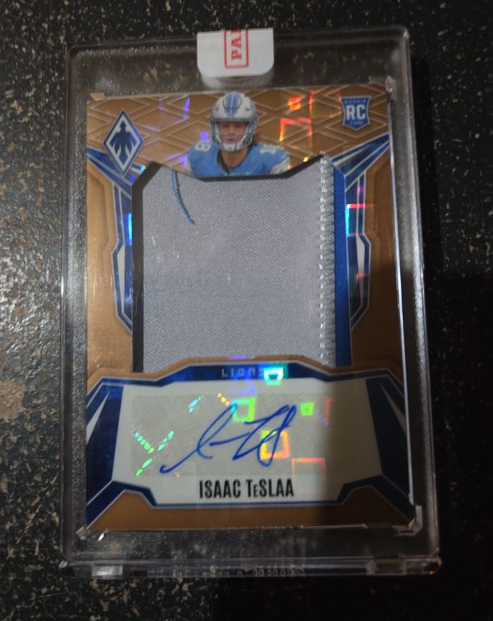 2025 Panini Phoenix #RPJ-ITA Isaac TeSlaa — front