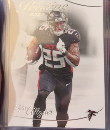 2023 Panini Prestige #19 Tyler Allgeier — front