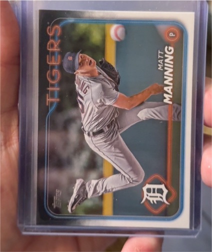 2024 Topps Series 1 #277 Matt Manning — front