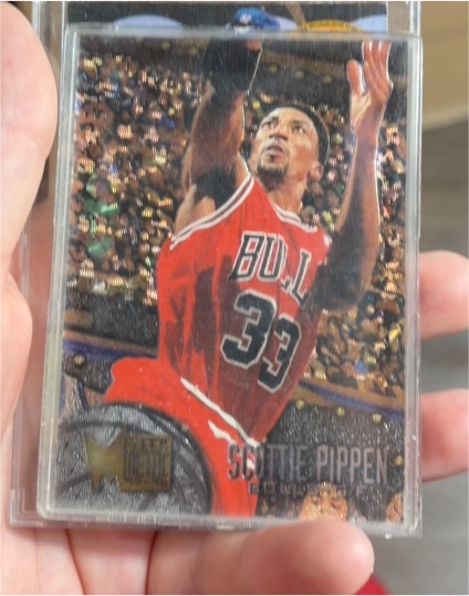 1995-96 Fleer Metal #15 Scottie Pippen — front