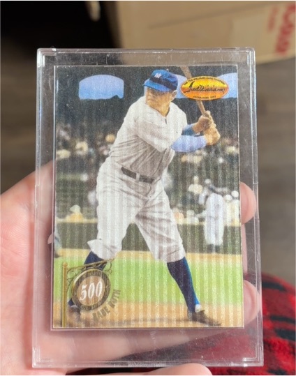 1994 Ted Williams Card Company The 500 Club #5C6 Babe Ruth — front
