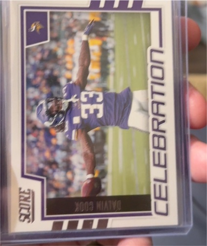 2022 Panini Score Celebration #C-DC Dalvin Cook — front